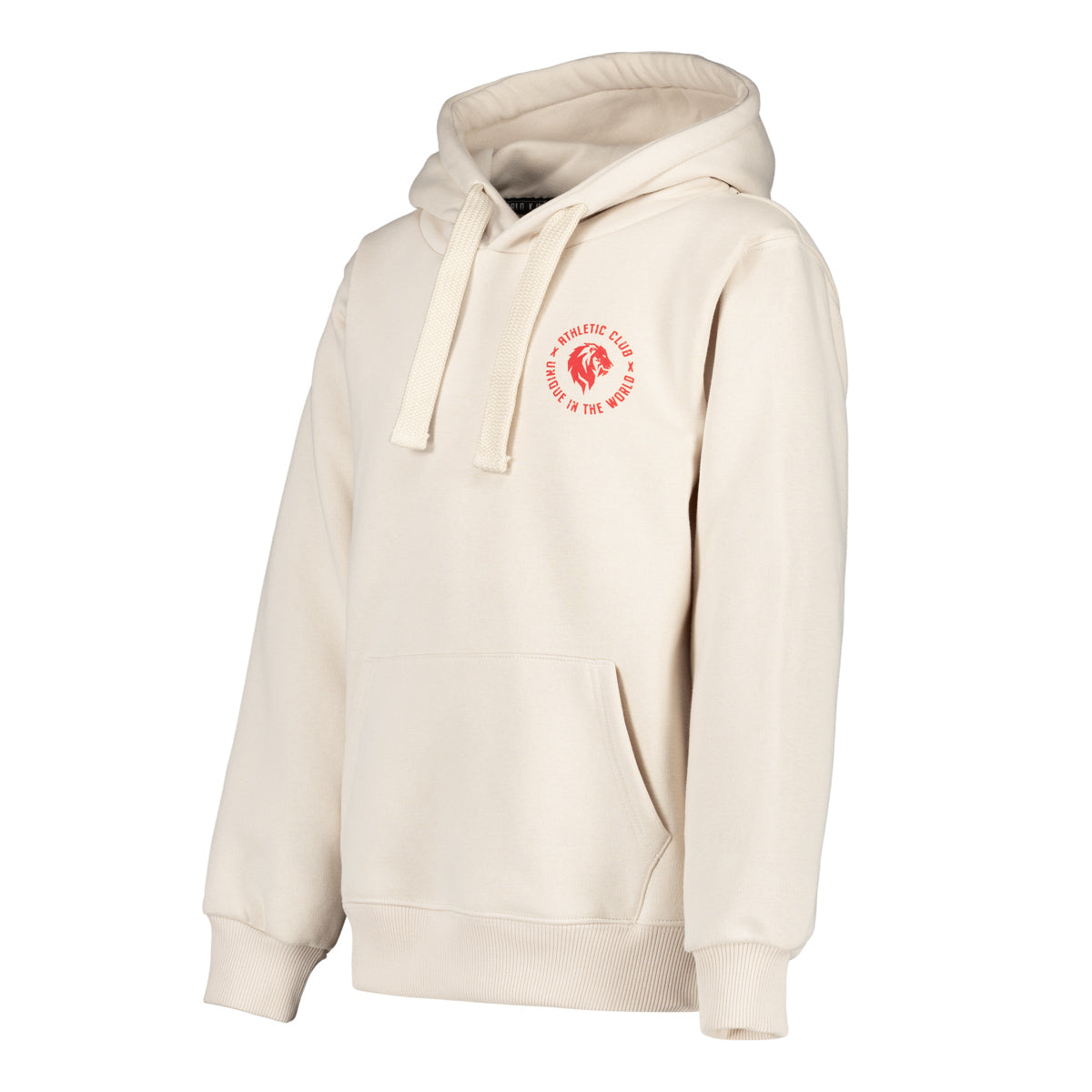 SUDADERA CAPUCHA UNIQUE IN THE WORLD WHITE