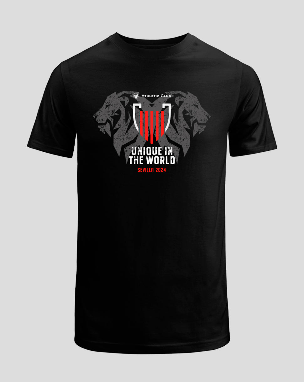 Camiseta Adulto Negra Copa Sevilla 2024