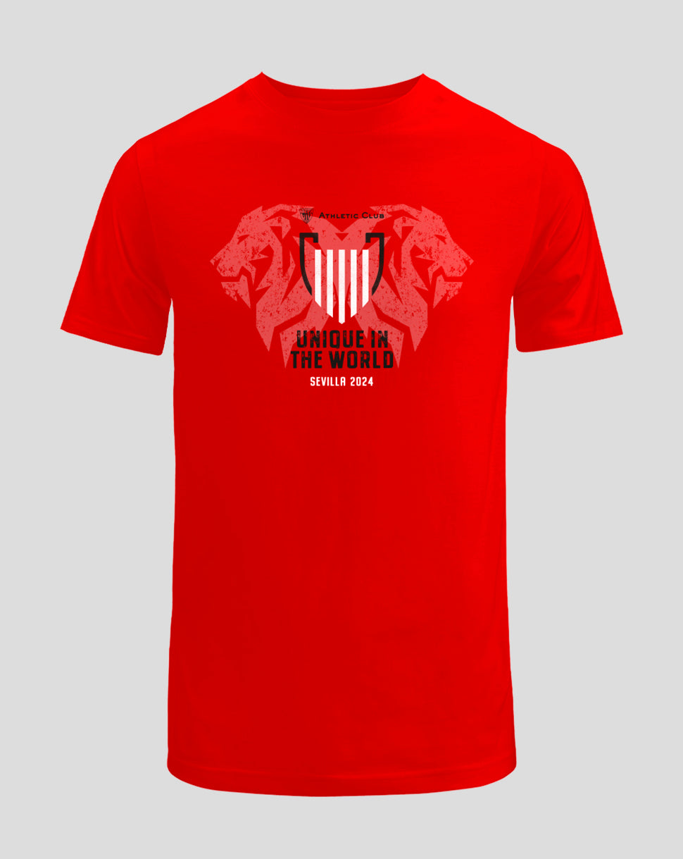 CAMISETA INFANTIL ROJA COPA SEVILLA 2024