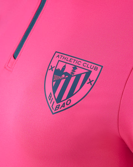 Camiseta Manga Larga 1/4 Cremallera Entrenamiento Mujer