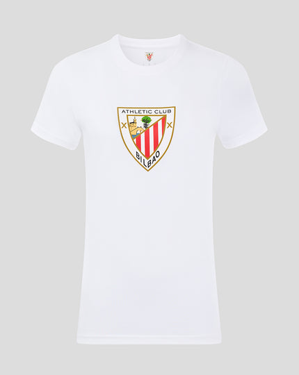 WOMEN'S CORE CREST TEE - WHITE