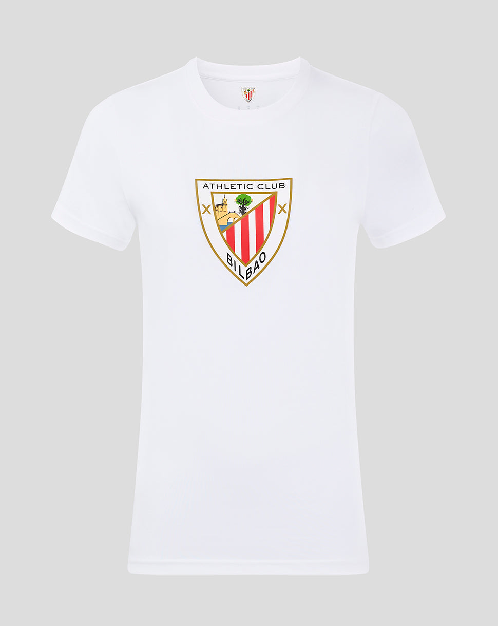 WOMEN'S CORE CREST TEE - WHITE