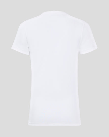 WOMEN'S CORE CREST TEE - WHITE
