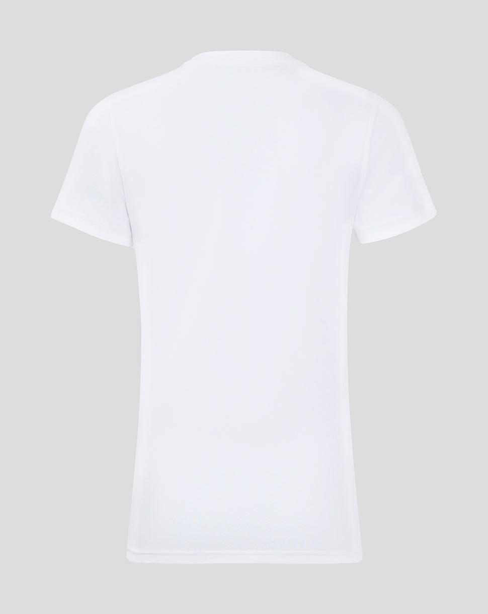 WOMEN'S CORE CREST TEE - WHITE