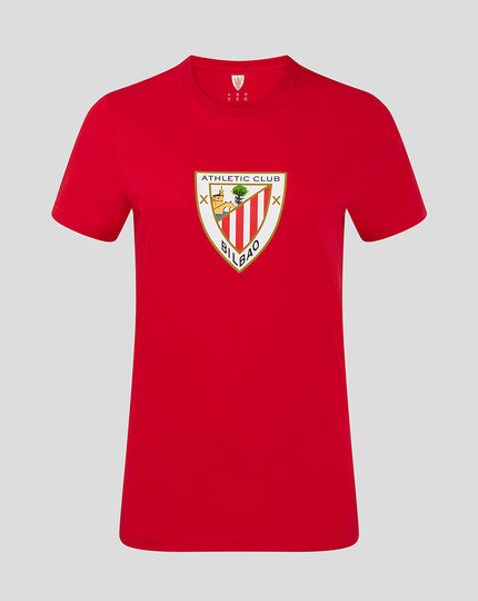 WOMEN'S CORE CREST TEE - RED