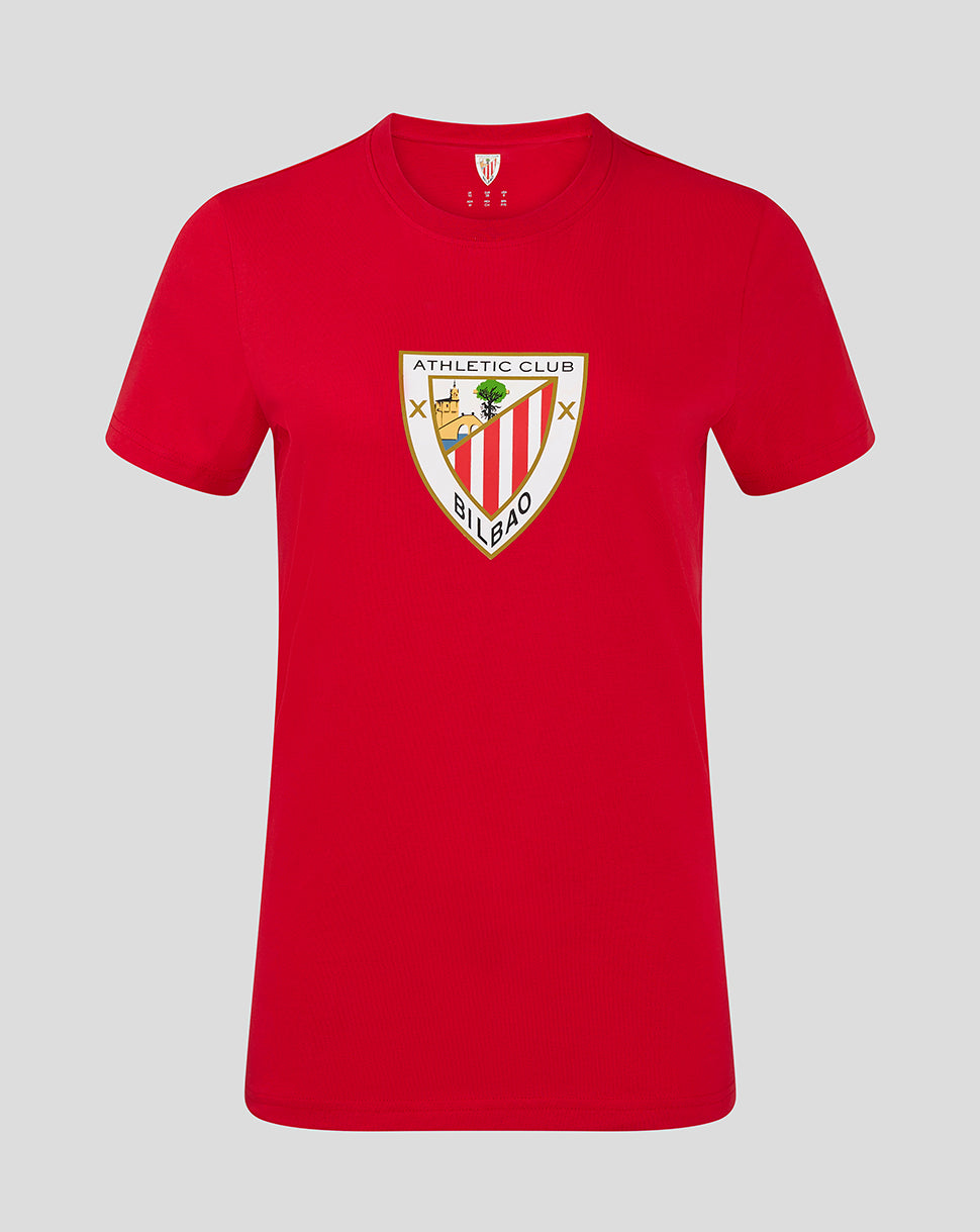 WOMEN'S CORE CREST TEE - RED