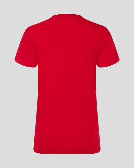 WOMEN'S CORE CREST TEE - RED