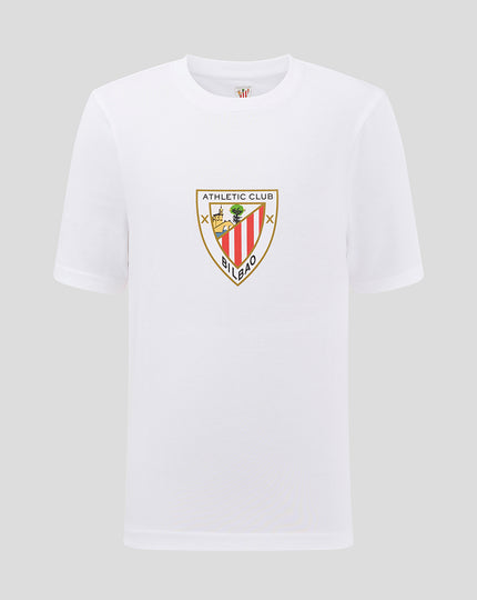 JUNIOR CORE CREST TEE - WHITE