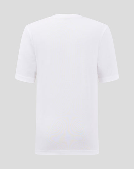 JUNIOR CORE CREST TEE - WHITE