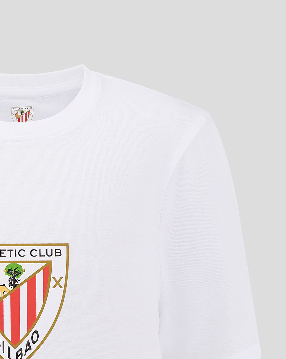 JUNIOR CORE CREST TEE - WHITE