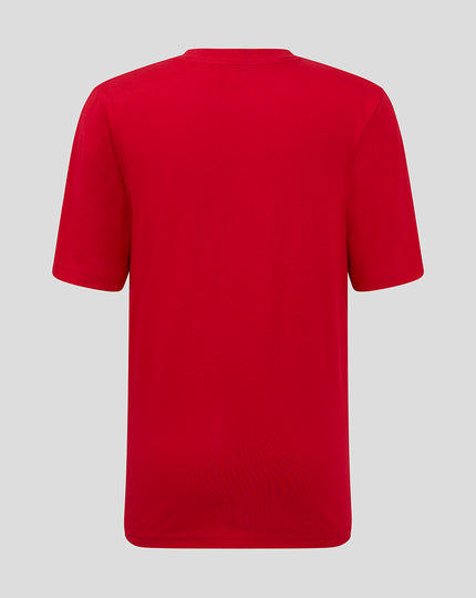 JUNIOR CORE CREST TEE - RED
