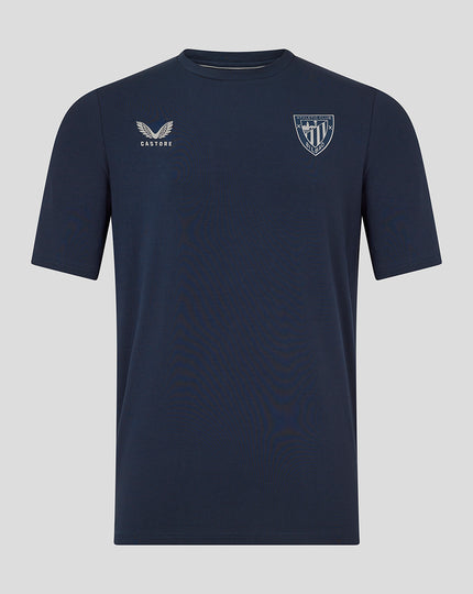 TEE-SHIRT DE VOYAGE À MANCHES COURTES NOIR IRIS DE L’ATHLETIC CLUB