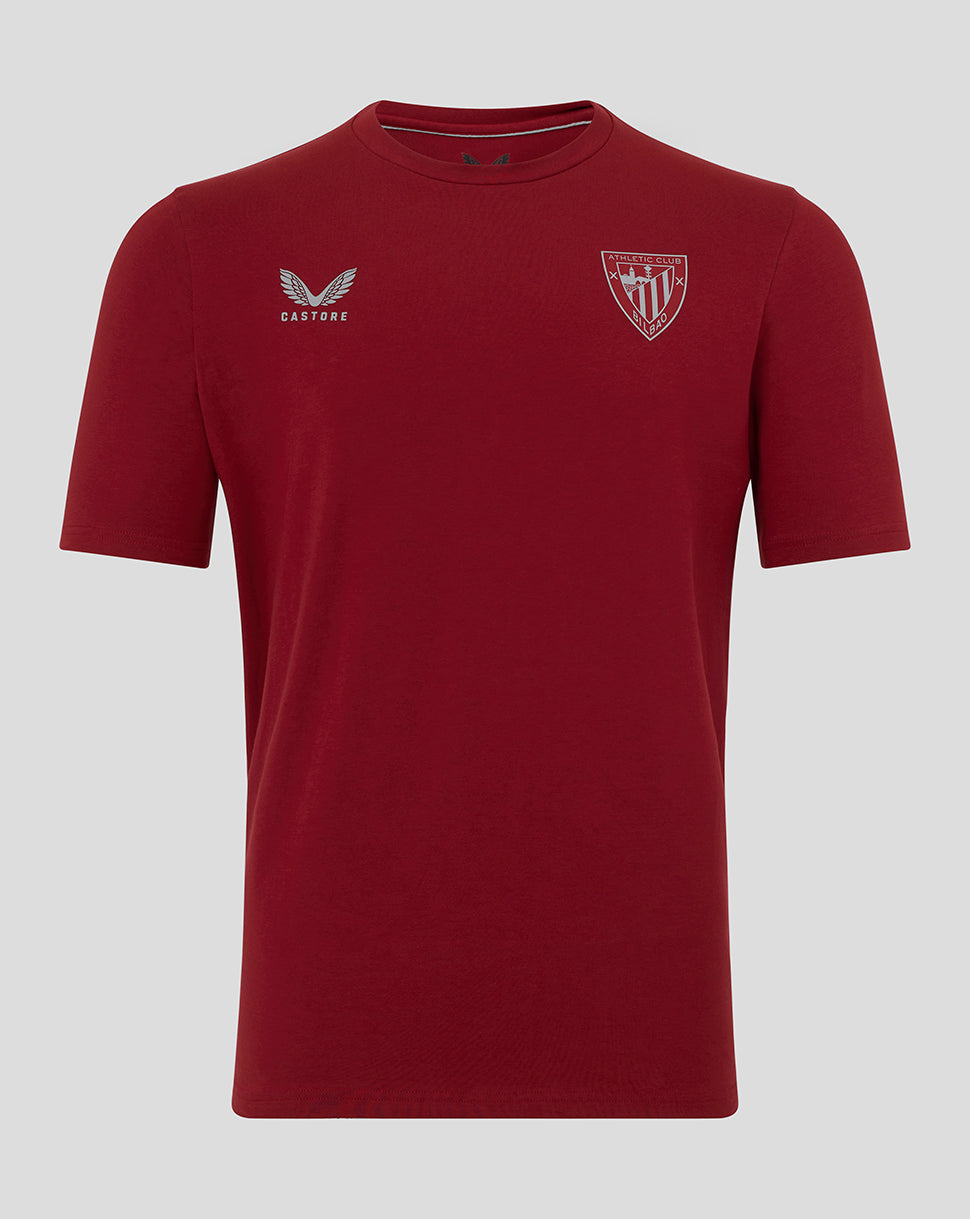 ATHLETIC CLUB TRAVEL SHORT SLEEVE TEE RED