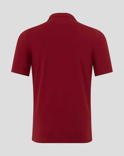 POLO DE VOYAGE À MANCHES COURTES ROUGE DE L’ATHLETIC CLUB