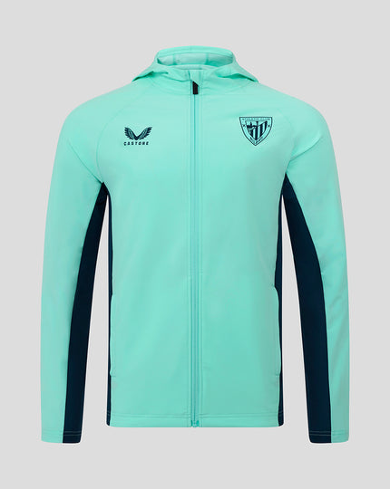 ATHLETIC CLUB PRESENTATION HOODED JACKET - ARUBA BLUE / MOONLIT OCEAN
