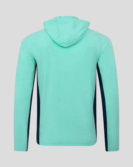 ATHLETIC CLUB PRESENTATION HOODED JACKET - ARUBA BLUE / MOONLIT OCEAN