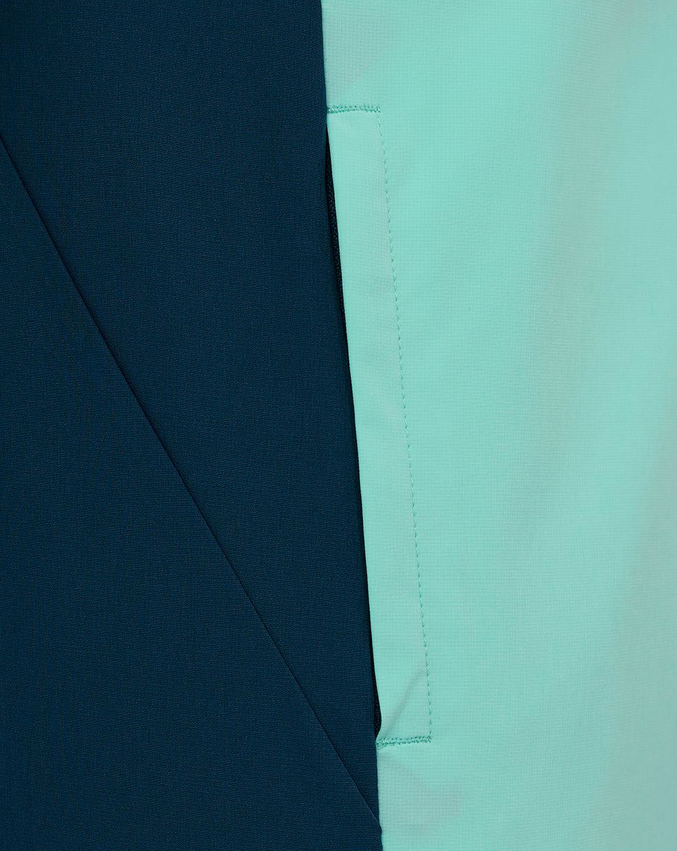ATHLETIC CLUB PRESENTATION HOODED JACKET - ARUBA BLUE / MOONLIT OCEAN