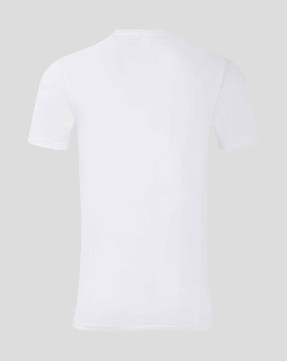 MEN'S CORE CREST TEE - WHITE