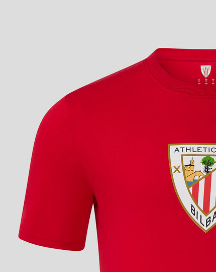 MEN'S CORE CREST TEE - RED