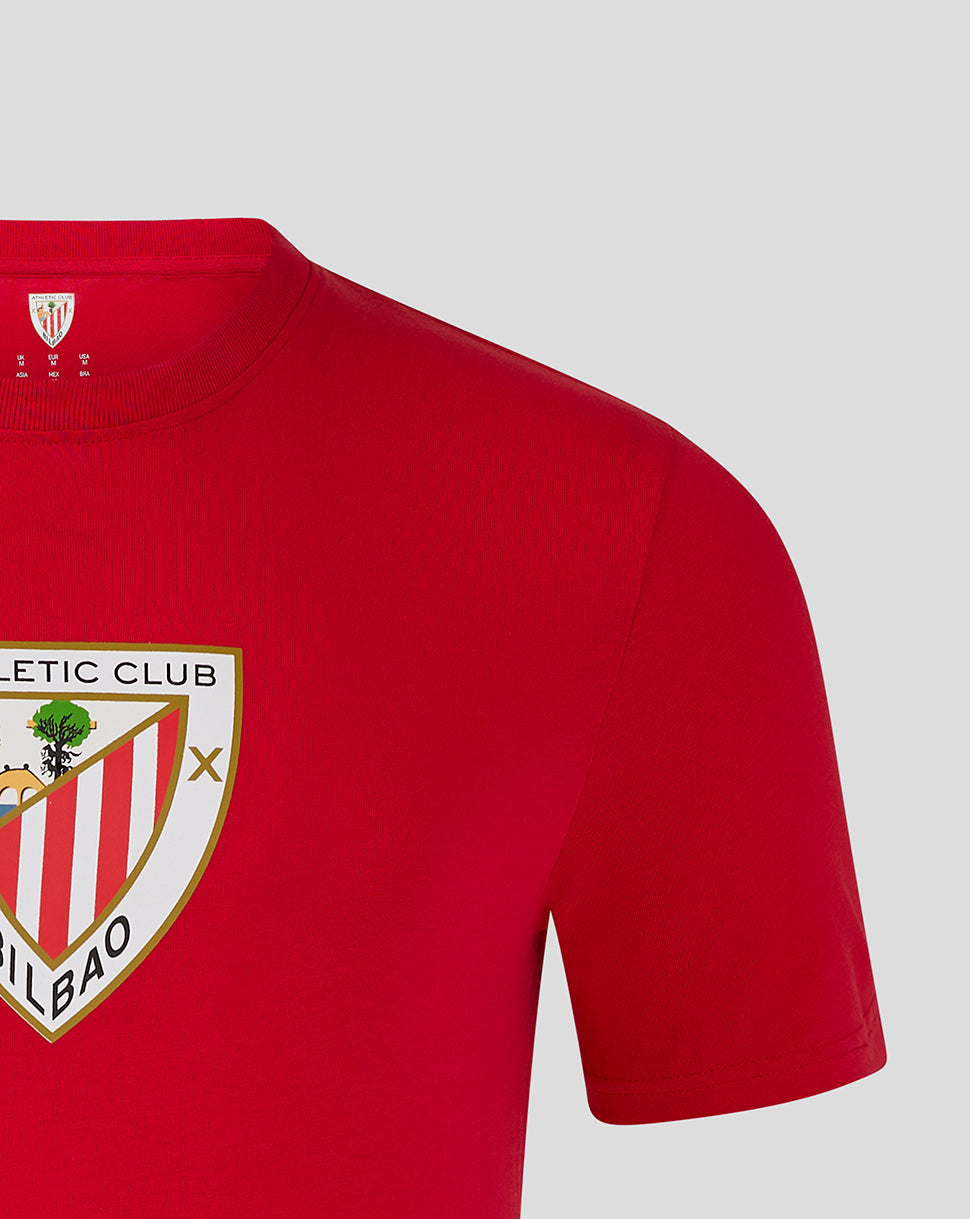 MEN'S CORE CREST TEE - RED