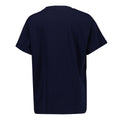 Camiseta gráfica azul marino para juniors vista trasera