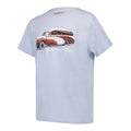 CAMISETA M/C JR. RETRO AUTOBUS CELESTE