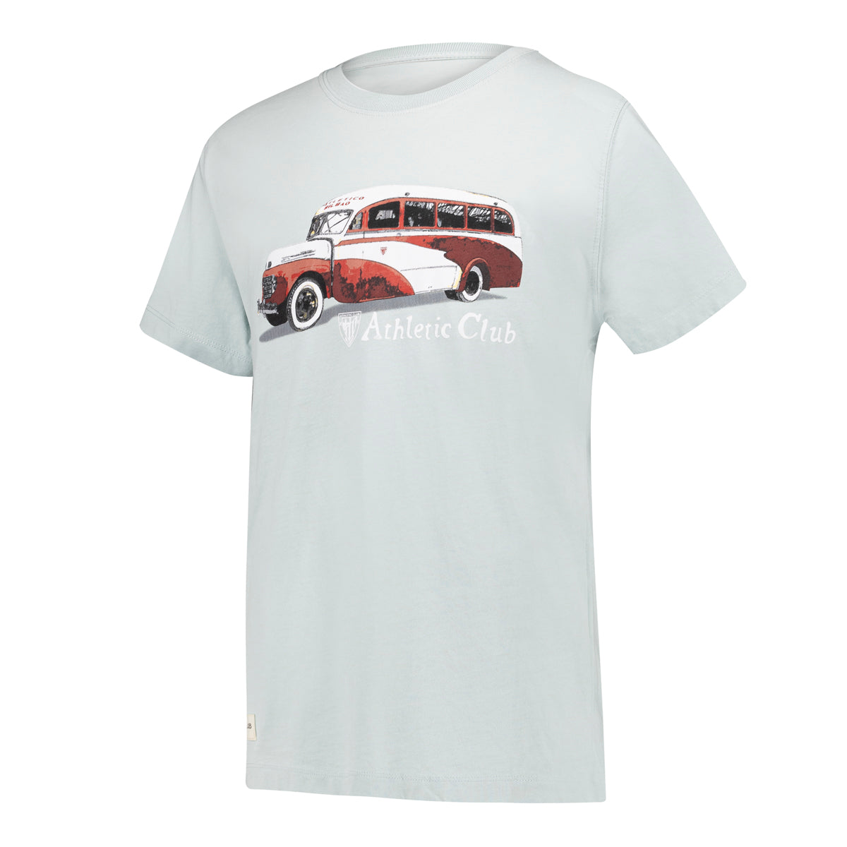 CAMISETA M/C JR. RETRO AUTOBUS VERDE AGUA