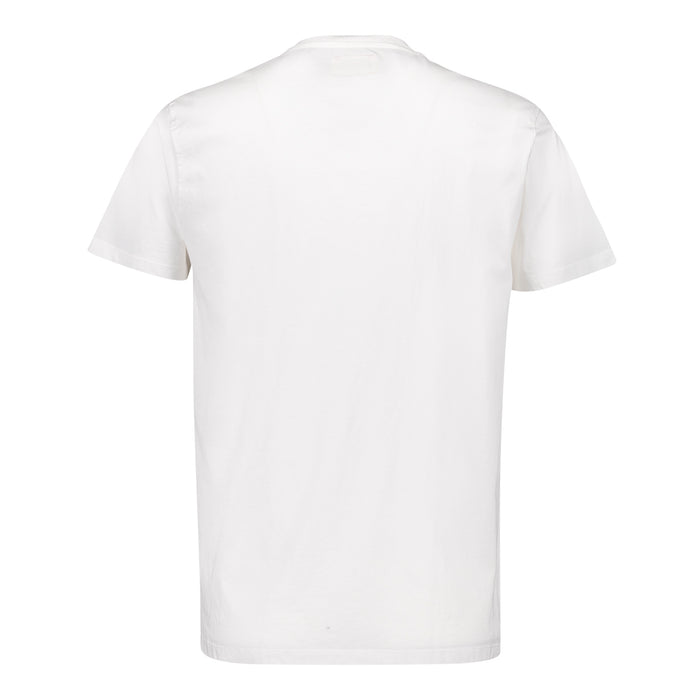 Camiseta blanca con ilustración del autobús antiguo del Athletic Club