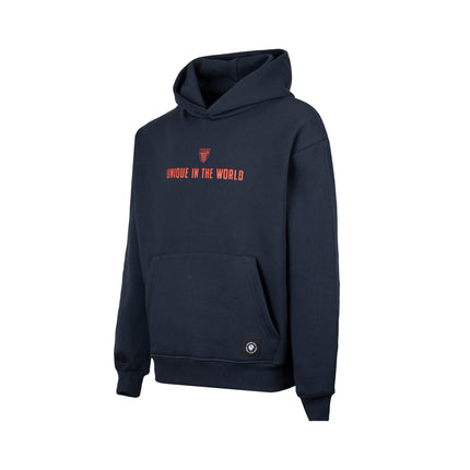 Junior Hoodie Harrobia Crest Navy Blue