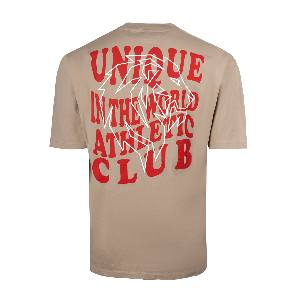 UNIQUE FANT T-SHIRT BEIGE