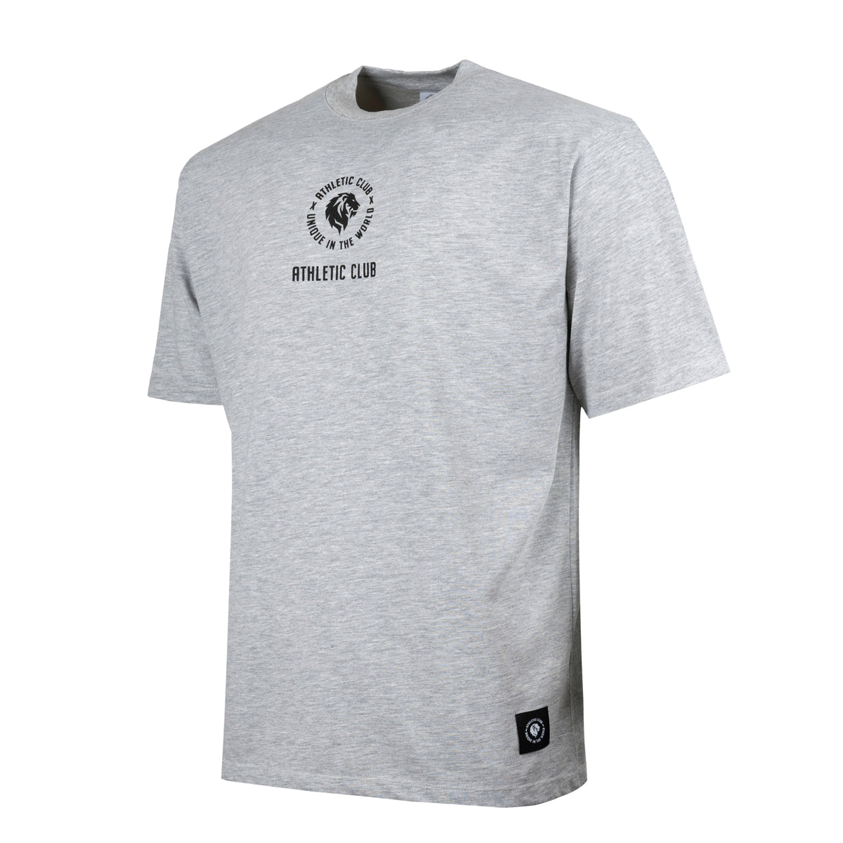 UNIQUE JR TEXT T-SHIRT GREY