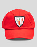 Red cap with Athletic Club shield emblem on the front