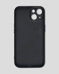 Black textured metallic iPhone case with camera cutouts