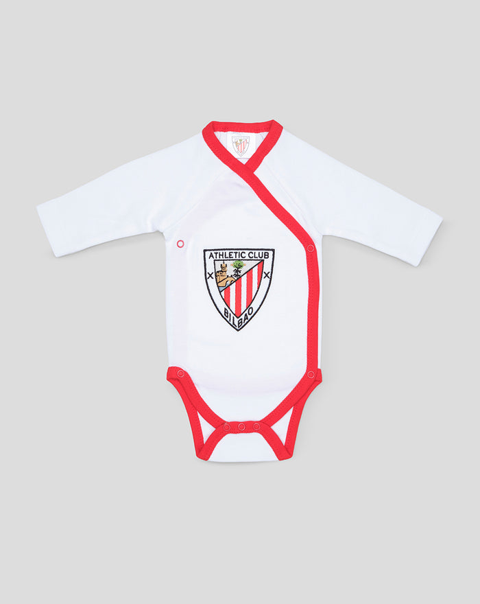 Romper Crest White/Red