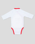 Romper Crest White/Red