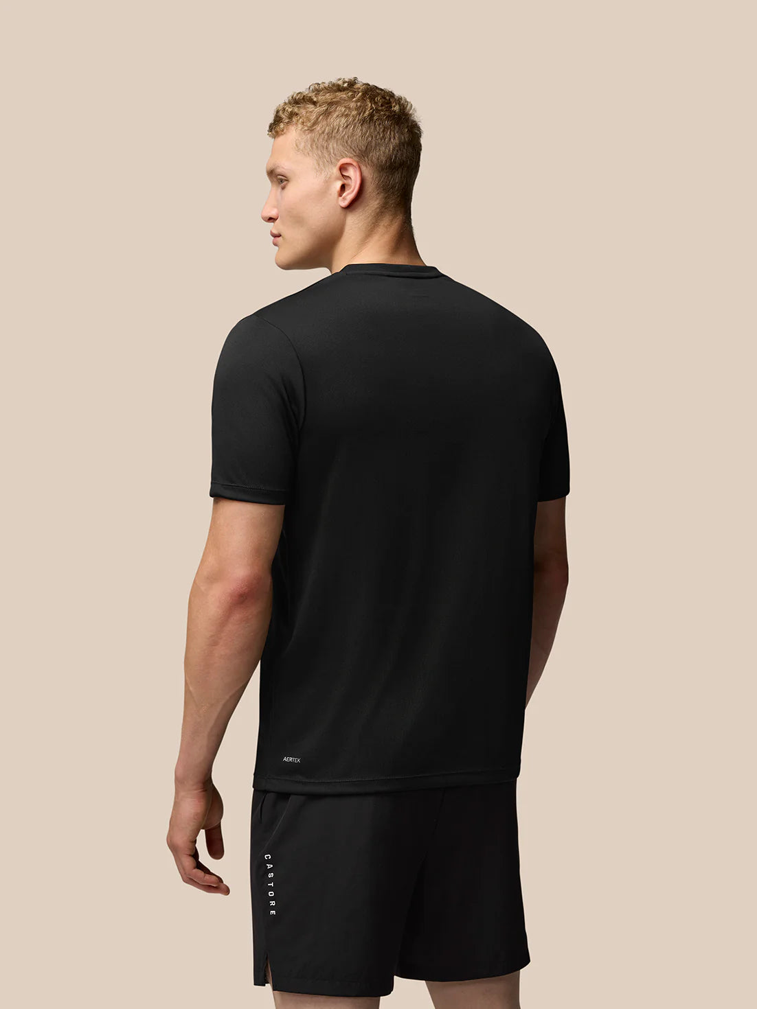 Camiseta gráfica de entrenamiento de adaptación - Negro