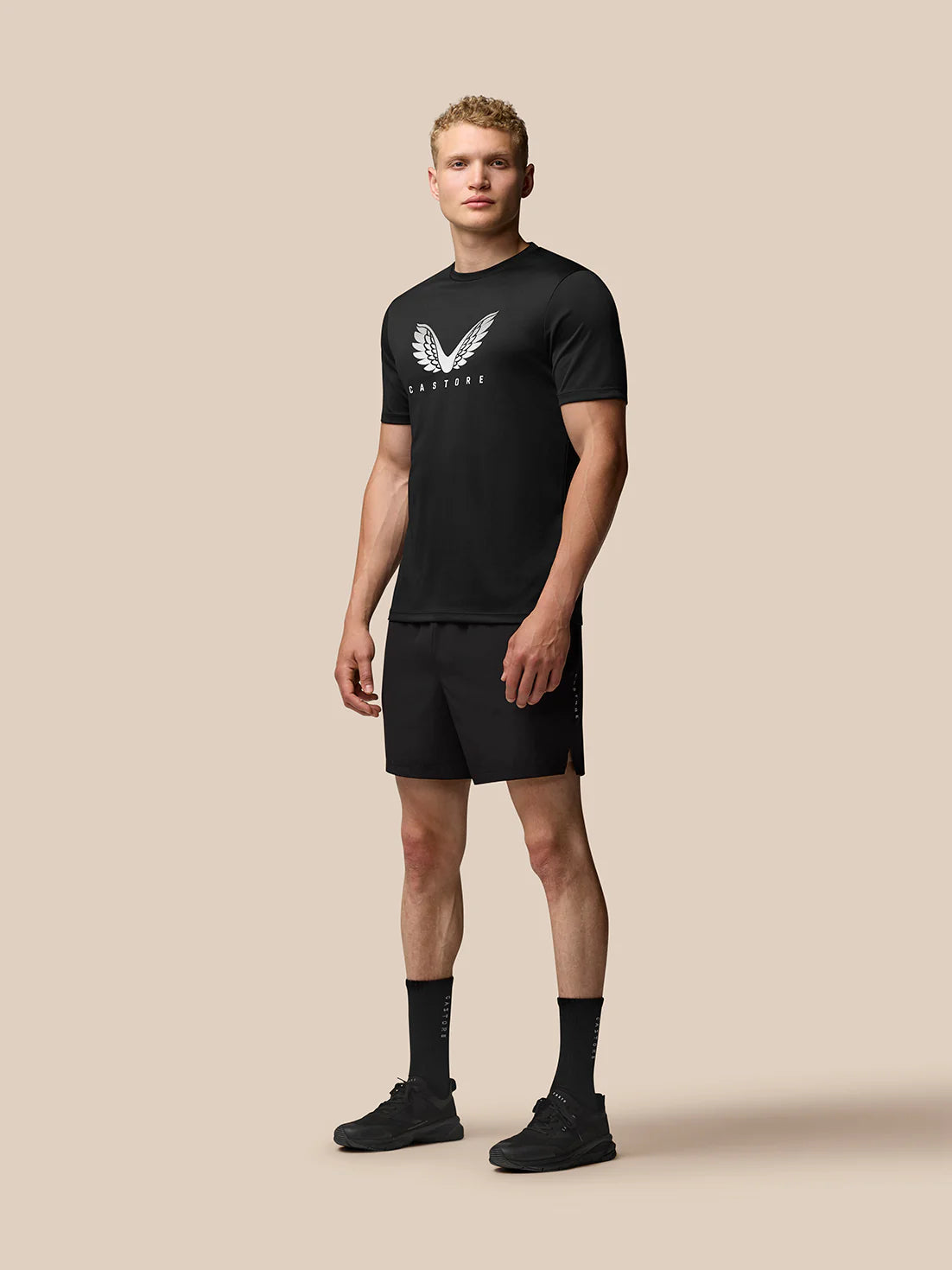 Camiseta gráfica de entrenamiento de adaptación - Negro
