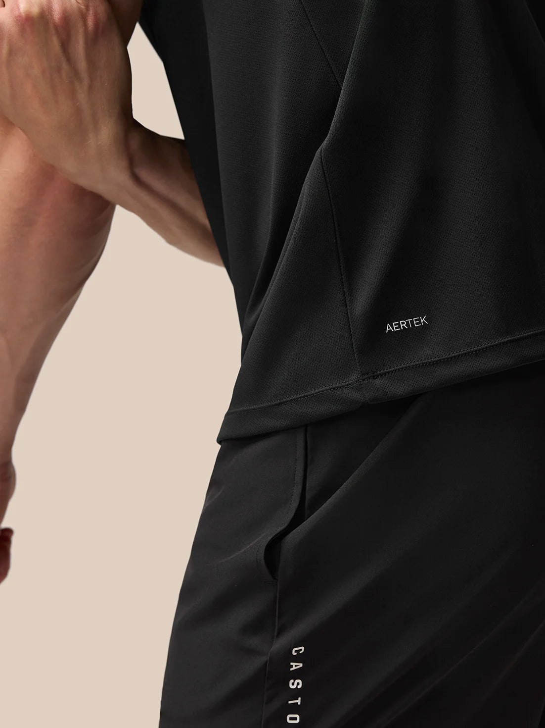 Camiseta gráfica de entrenamiento de adaptación - Negro