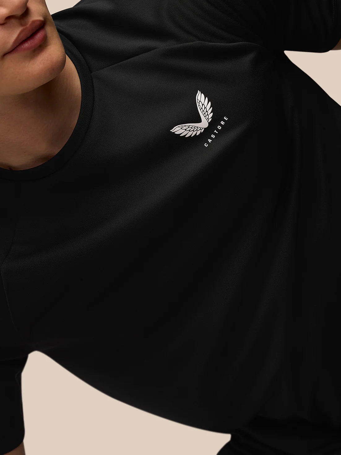 Camiseta de entrenamiento de adaptación - Negro