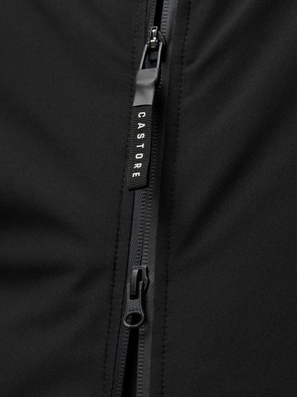 Chaqueta larga acolchada - Negra