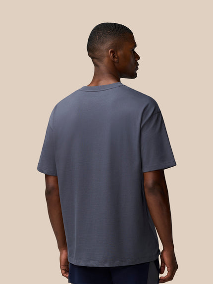 Flex Cotton T-Shirt- Pewter