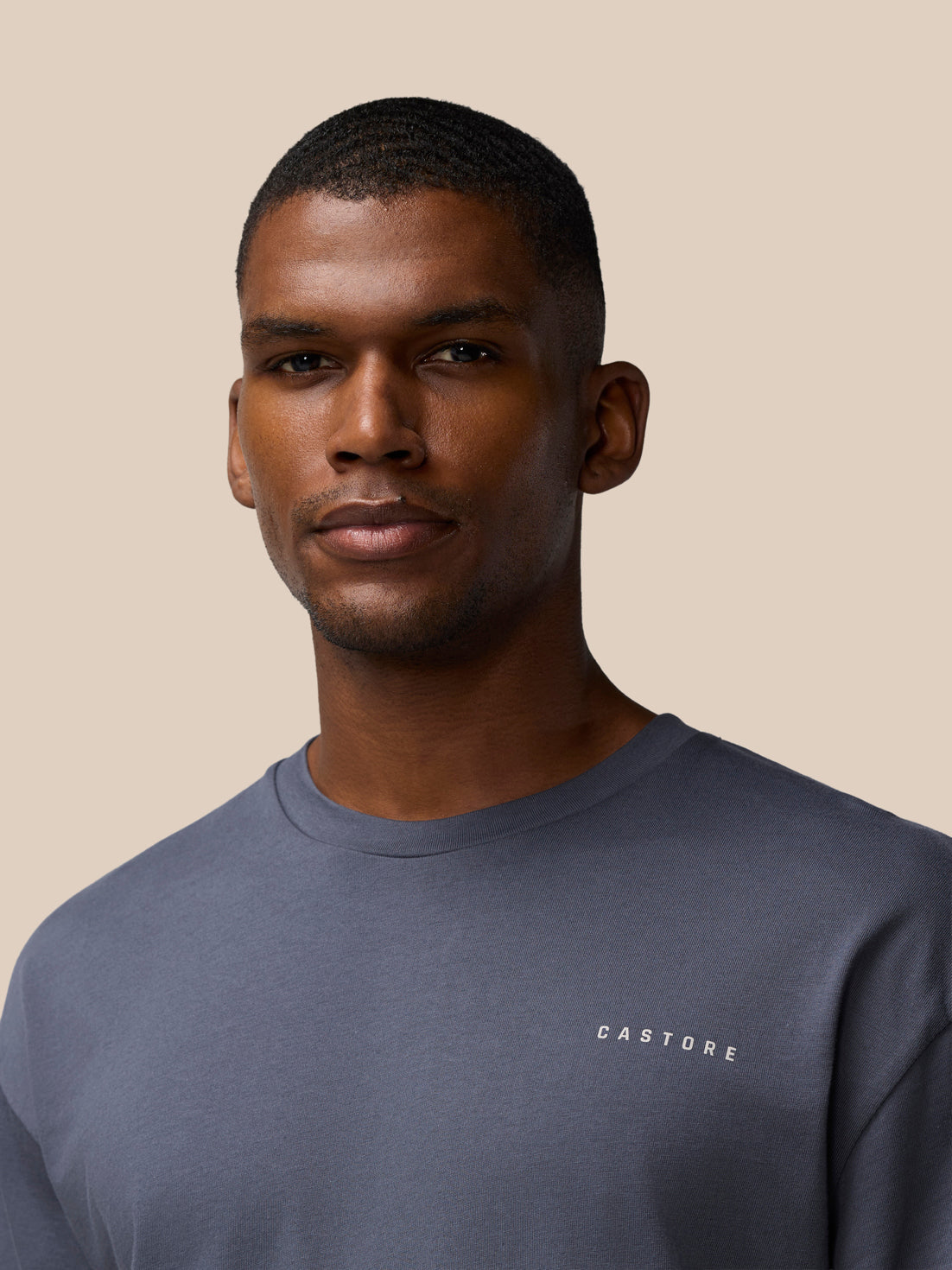 Flex Cotton T-Shirt- Pewter
