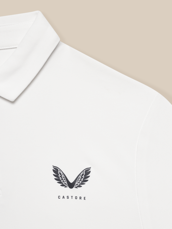CLUB ESSENTIAL SS POLO WHITE