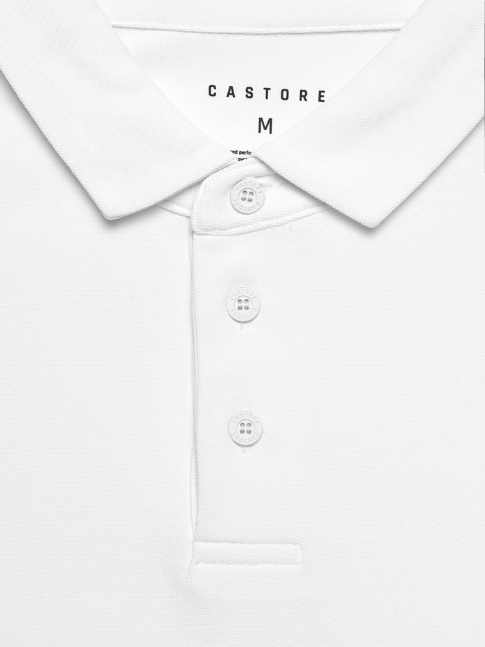 CLUB ESSENTIAL SS POLO WHITE