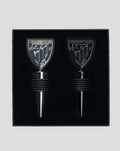 Set de regalo tapones de botella con emblemas del Athletic Club en caja negra