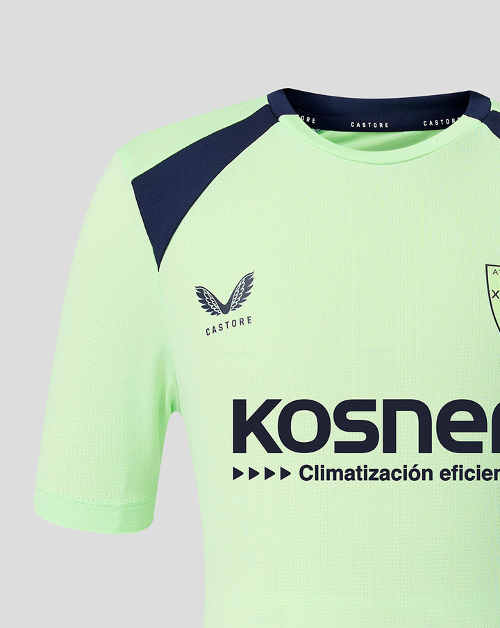 CAMISETA PERFORMANCE DE MANGA CORTA HOMBRE VERDE