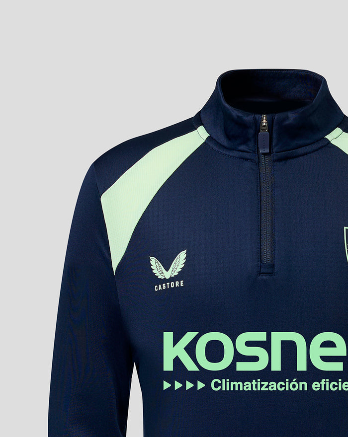 SUDADERA PERFORMANCE DE ENTRENAMIENTO JUNIOR AZUL MARINO