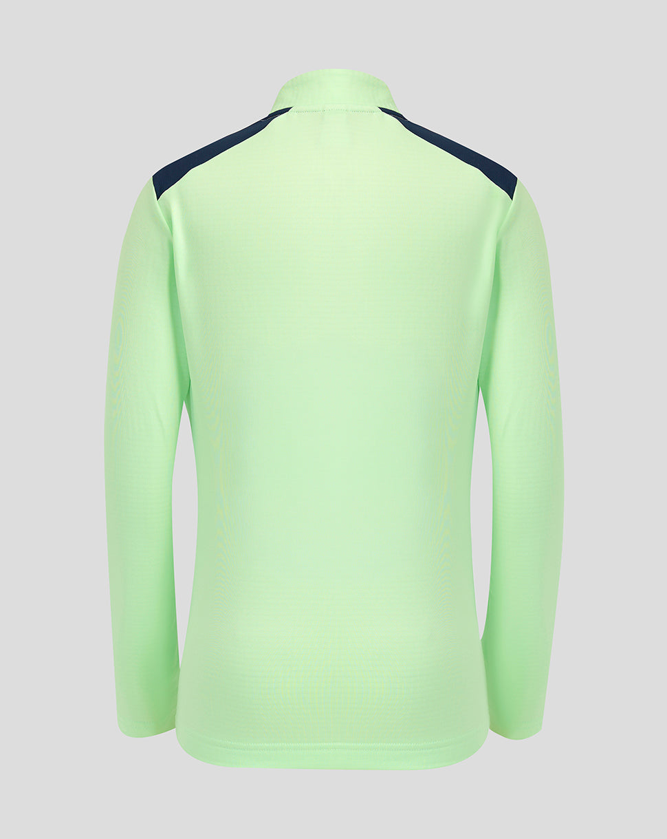 PERFORMANCE MIDLAYER TOP JUNIOR GREEN