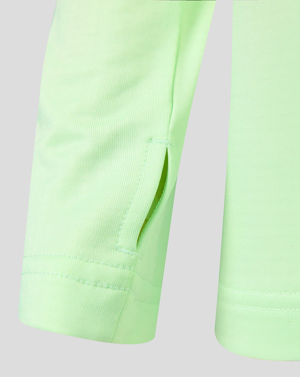 PERFORMANCE MIDLAYER TOP JUNIOR GREEN