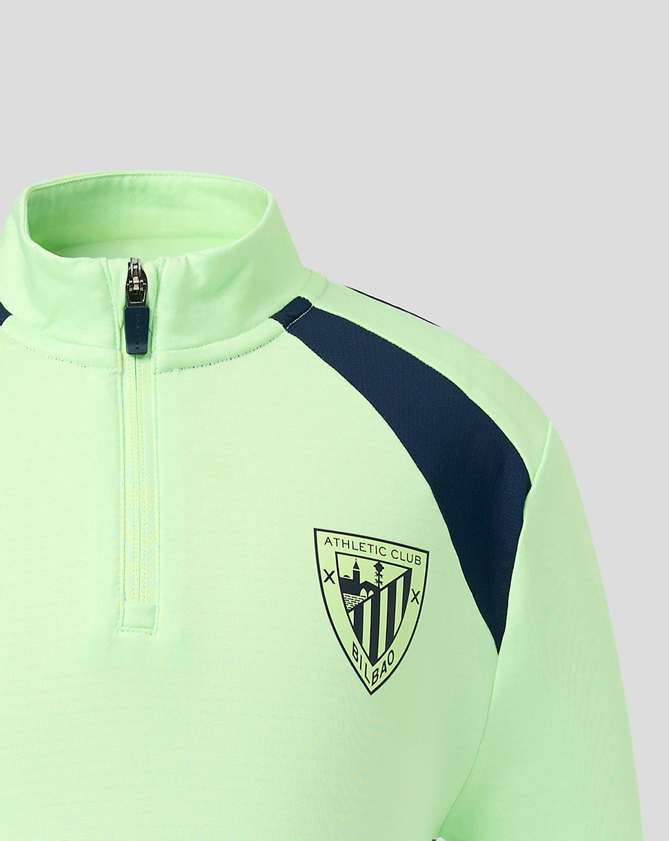 PERFORMANCE MIDLAYER TOP JUNIOR GREEN